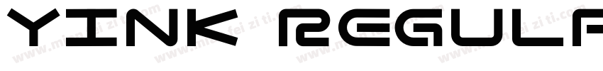 Yink Regular字体转换